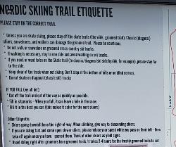 Cross Country Ski and Sled at Teton Lakes Golf Course near Rexburg, Idaho. Maps, directions, and reviews. This golf course is open year round, for golfing in the summers to cross country skiing in the winter. During the winter... (image: Nordic Skier Trail Etiquette added by endovereric)