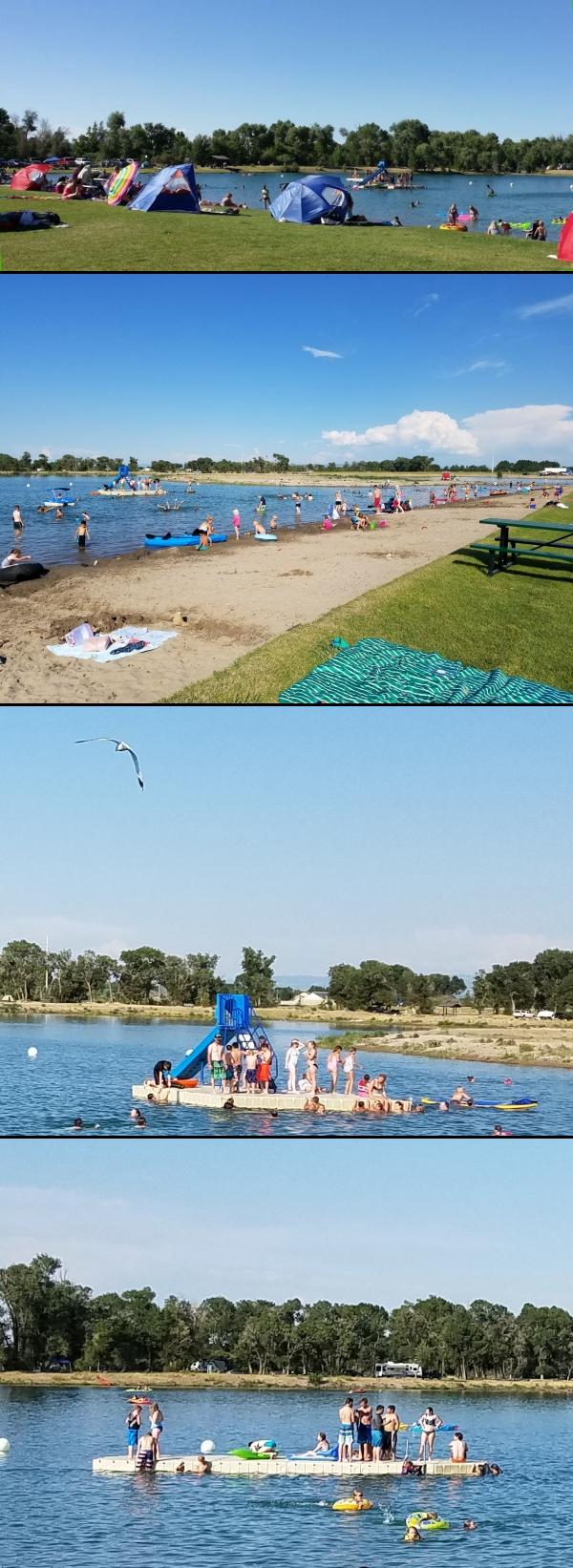 Jefferson County Lake (AKA Rigby Lake) Camp, Canoe, Dive, Kayak, Sled