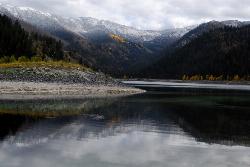 Upper Palisades Lake - Sep 27, 2007 by Tom Askew