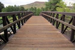 Canoe, Hike, Kayak, Mountain Bike, Swim, and Whitewater at Clear Creek Whitewater Park near Golden, Colorado. Maps, directions, and reviews. Dedicated in 1998 and located in Golden, Colorado, Clear Creek Park is one of the most... (image: Clear Creek Bridge courtesy of Wally Gobetz↗)