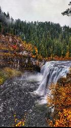 Autumn At Upper Mesa Falls courtesy of Aaron Couch↗
