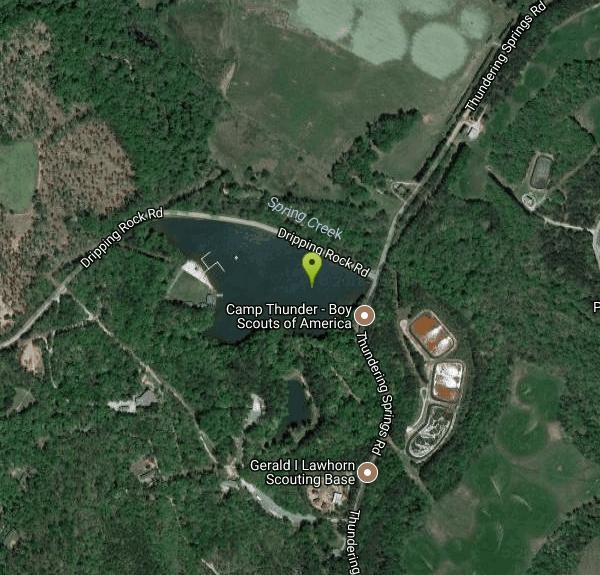 Thundering Spring Hot Springs near Molena, Free Arenas