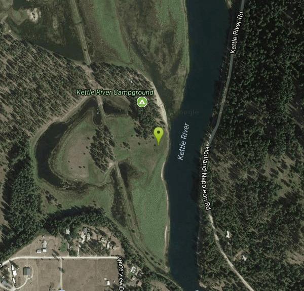Kettle River Campground Camp near Kettle Falls, Washington Free Arenas