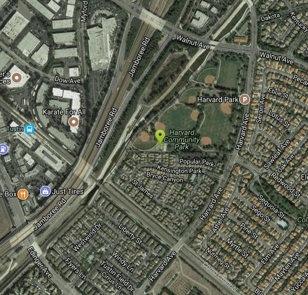 Harvard Skatepark Skateboard near Irvine, California Free Arenas