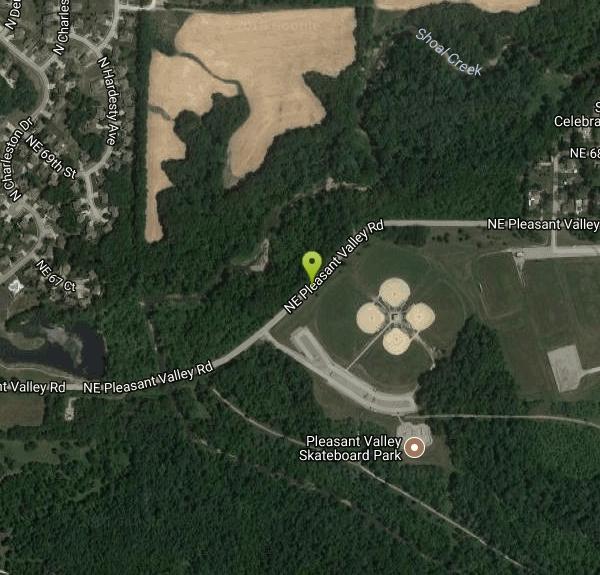 Pleasant Valley Skatepark Skateboard near Kansas City, Missouri