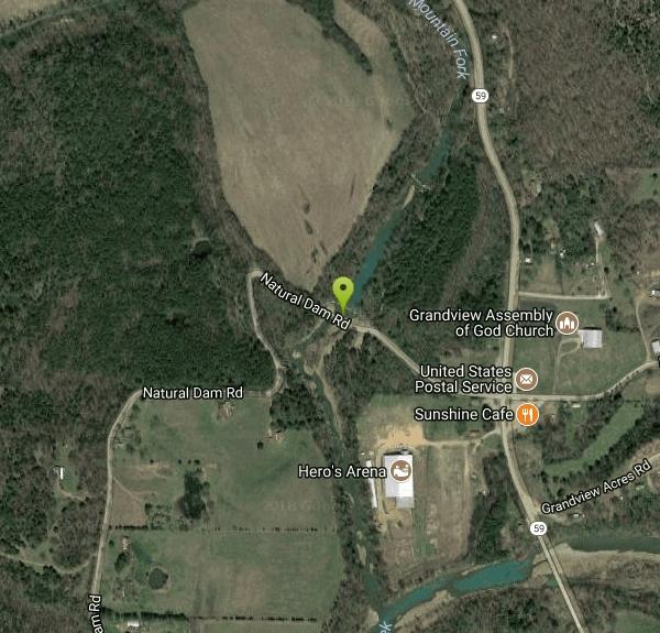 Lee Creek Access Camp, Canoe, Kayak, and Swim near Chester, Arkansas