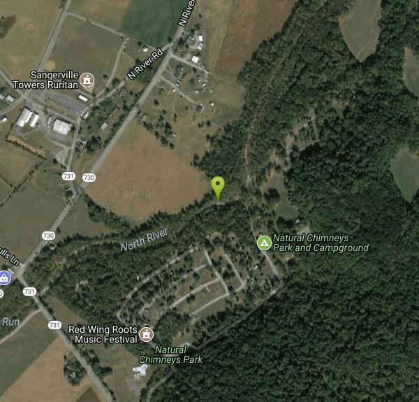 Natural Chimneys Swim near Mount Solon, Virginia Free Arenas