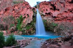 Backpack, Dive, Horseback, and Swim at Havasu Falls Trail near Flagstaff, Arizona. Maps, directions, and reviews.