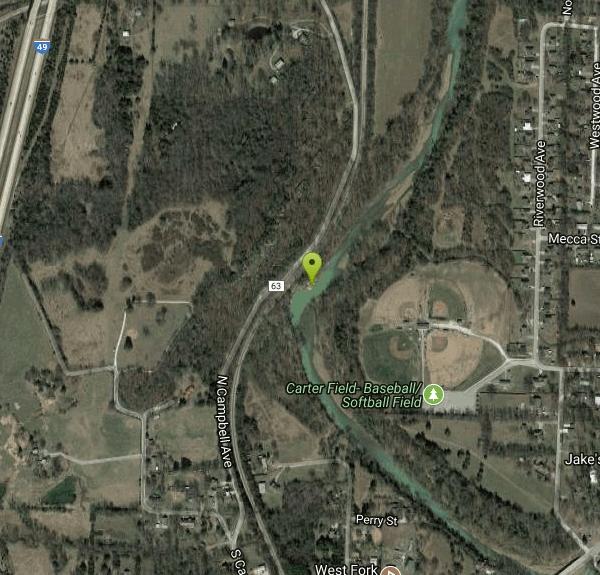 West Fork Area Swim near Mammoth Spring, Arkansas Free Arenas