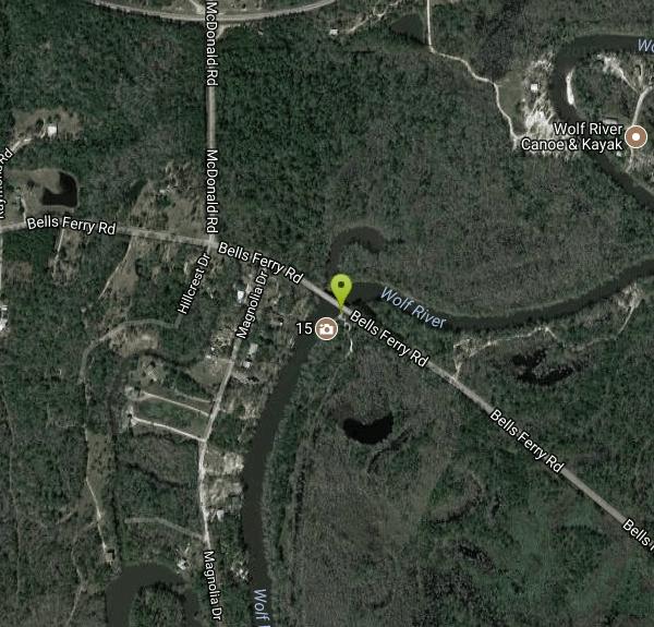 Wolf River Swim near Pass Christian, Mississippi Free Arenas