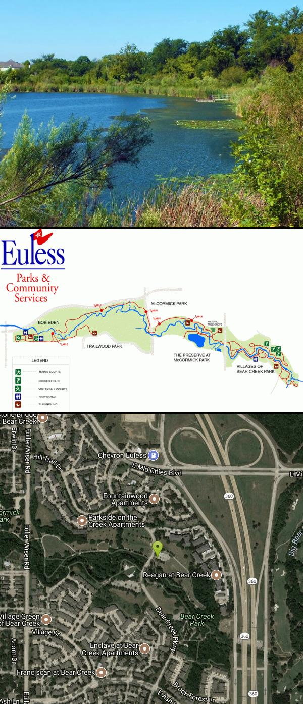 Little Bear Trail Hike near Euless, Texas Free Arenas