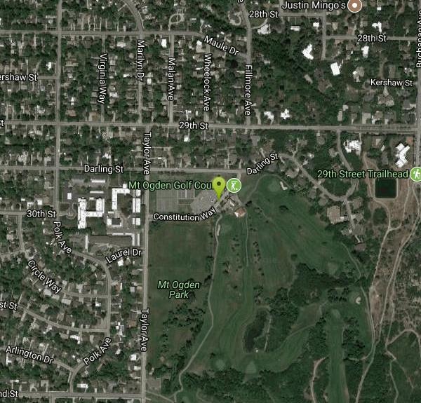 Mt Ogden Golf Course Sled near Ogden Utah Free Arenas