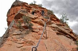 Chains on Angels Landing