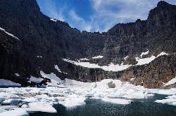 Backpack, Camp, and Hike at Iceberg Lake near Many Glacier, Glacier National Park. Maps, directions, and reviews. A pleasant trip into Glacier National Park, coming out to be about 9 miles round trip. The lake sits at the basin... (image: Iceberg Lake courtesy of Carina Chen↗)