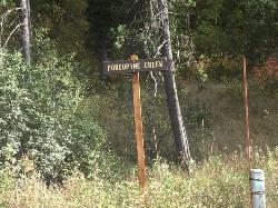 Camp and Swim at Porcupine Creek near Ashton, Idaho. Maps, directions, and reviews. Porcupine Creek is a hunting, fishing, camping, and swimming spot near Ashton, Idaho in Fremont County within Targhee National Forest. ... (image: Porcupine Creek marker added by kworthen)