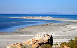 Antelope Island from The Lady Finger Trail courtesy of Shadowwolf32↗