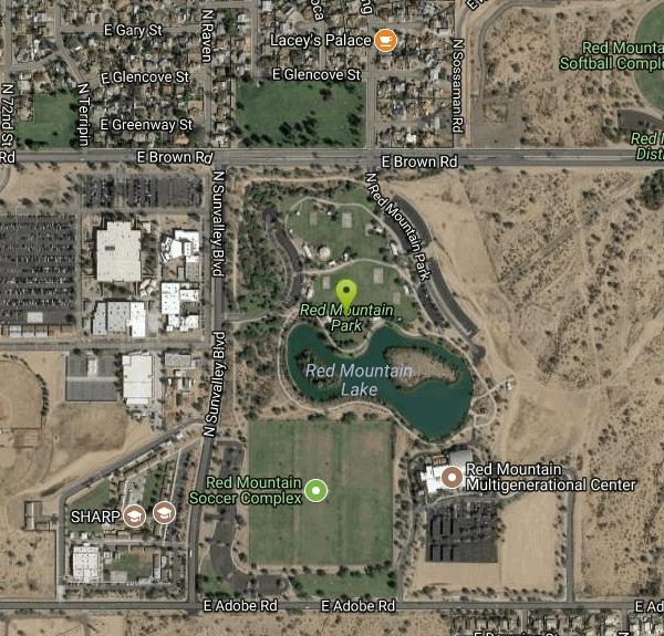 Red Mountain North Disc Golf near Mesa, Arizona Free Arenas