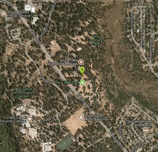 Bijou Community Park Disc Golf near South Lake Tahoe, California