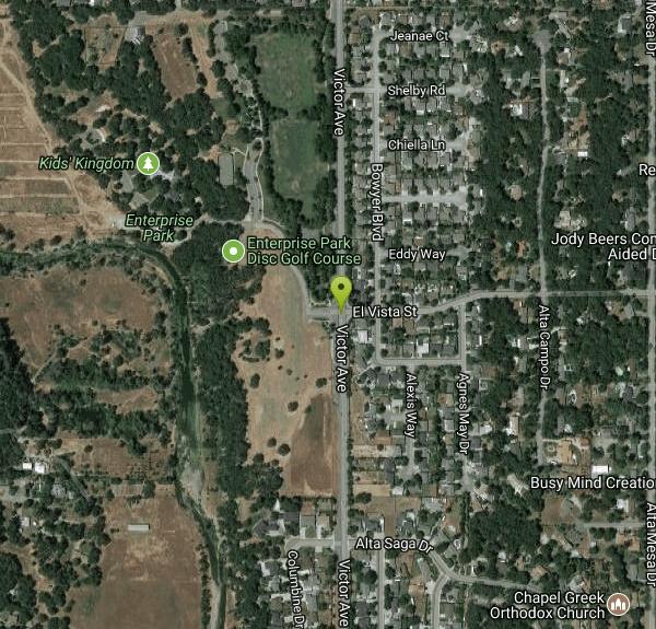 Enterprise Community Park Disc Golf near Redding, California Free