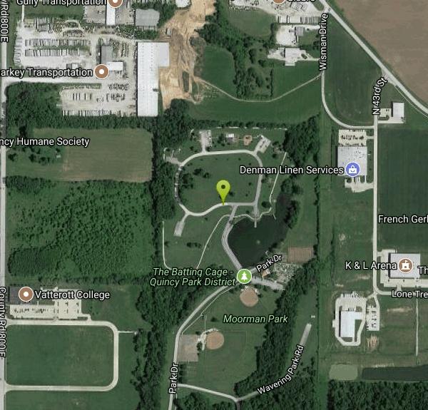 Moorman Park Disc Golf near Quincy, Illinois Free Arenas