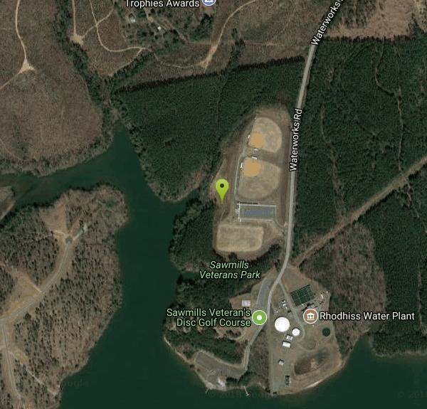 Sawmills Veterans Park Disc Golf near Granite Falls, North Carolina