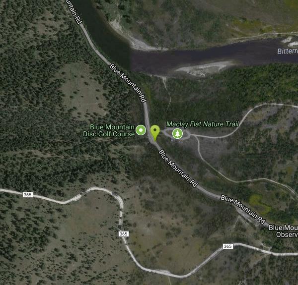 Blue Mountain Disc Golf near Missoula, Montana Free Arenas