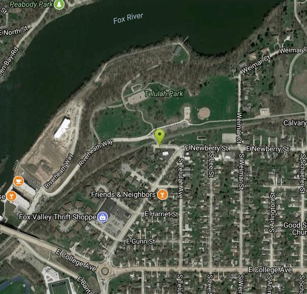 Telulah Park Disc Golf near Appleton, Wisconsin Free Arenas