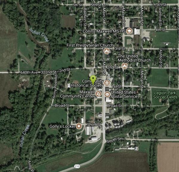 Maxwell City Park Disc Golf near Maxwell, Iowa Free Arenas