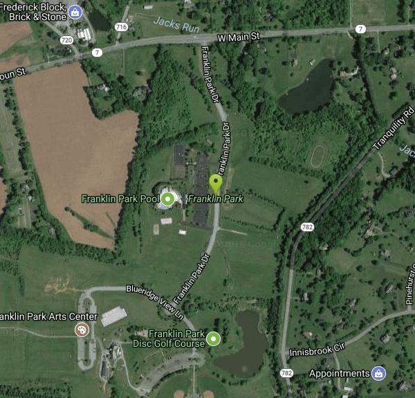 Franklin Park Disc Golf Course Disc Golf near Purcellville, Virginia