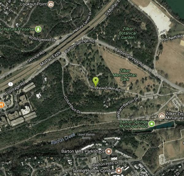 Zilker Park Disc Golf near Austin, Texas Free Arenas