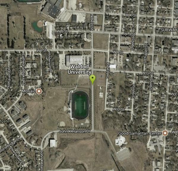 Waldorf College Disc Golf near Forest City, Iowa Free Arenas