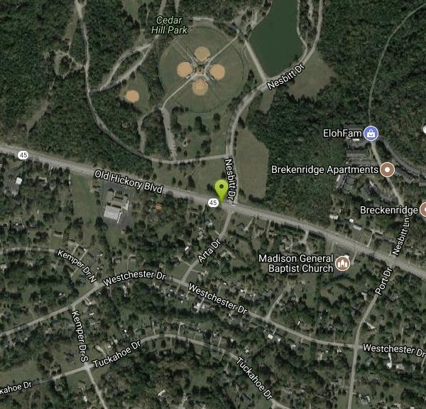 Cedar Hill Park Disc Golf near Nashville, Tennessee Free Arenas