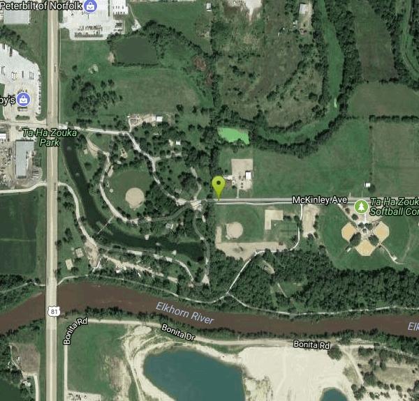 River Run Disc Golf Course at TaHaZouka Park Disc Golf near Norfolk