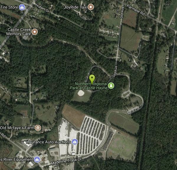 Castle Hayne Park Disc Golf near Castle Hayne, North Carolina Free