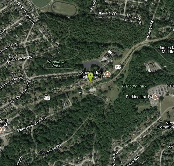 Fishburn Park Disc Golf near Roanoke, Virginia Free Arenas