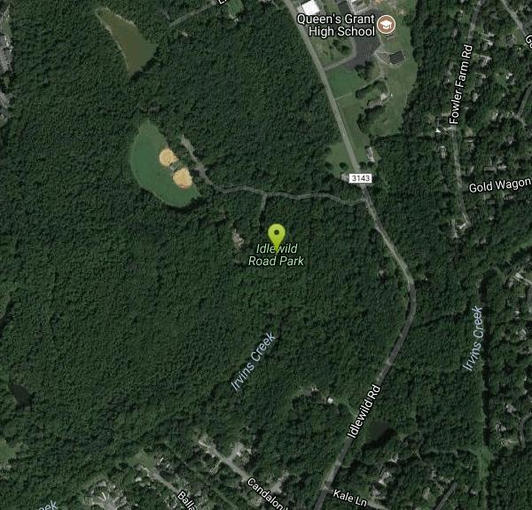 The Scrapyard at Idlewild Park Disc Golf near Matthews, North Carolina Free Arenas