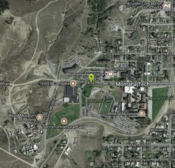 Whiskey Gulch at Montana Tech Disc Golf near Butte, Montana Free Arenas