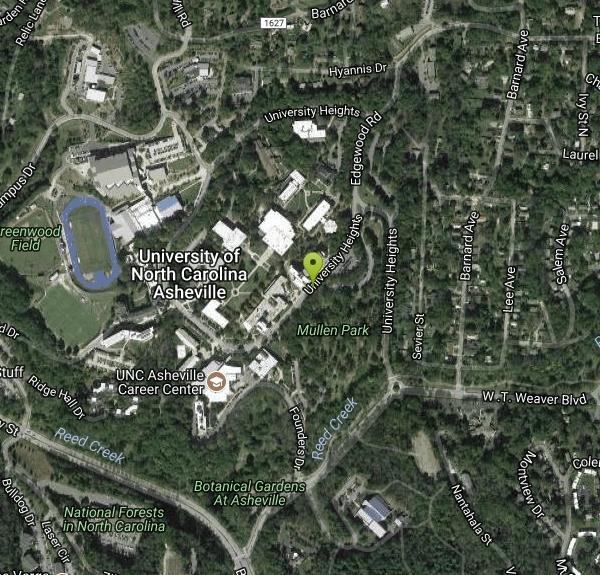 UNC Asheville Disc Golf near Asheville, North Carolina Free Arenas