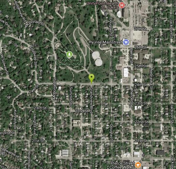 Grandview Park Disc Golf near Sioux City, Iowa Free Arenas