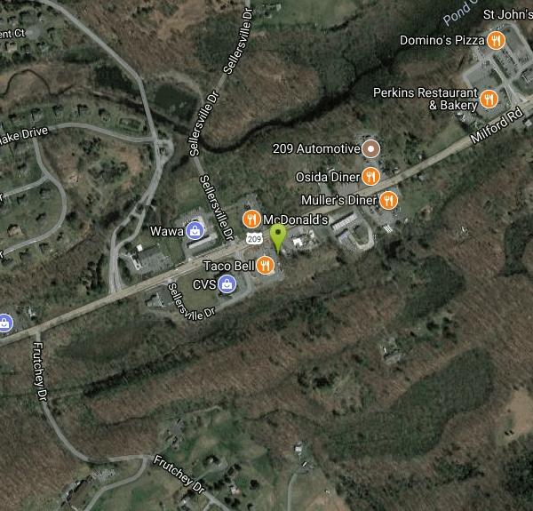 Middle Smithfield Park at Echo Lake Disc Golf near East Stroudsburg