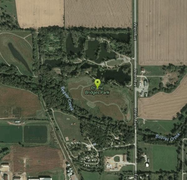 Prairie Bridges Park Disc Golf near Ackley, Iowa Free Arenas
