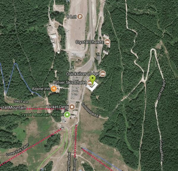 Crystal Mountain Base Disc Golf Course Disc Golf near Enumclaw