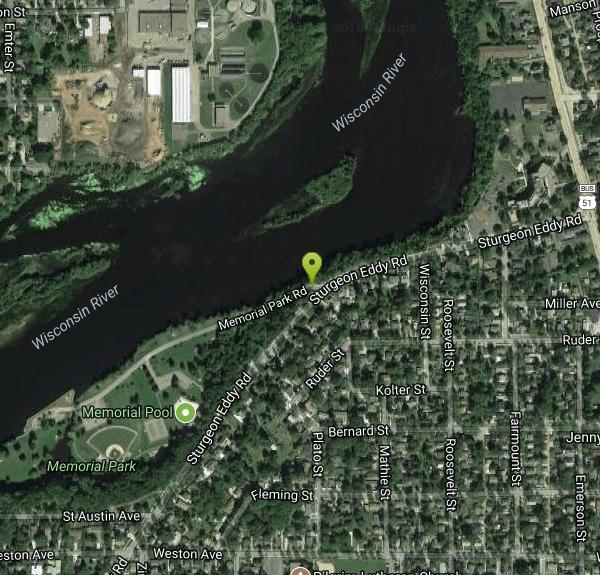 Memorial Park Marathon County Disc Golf near Wausau, Wisconsin