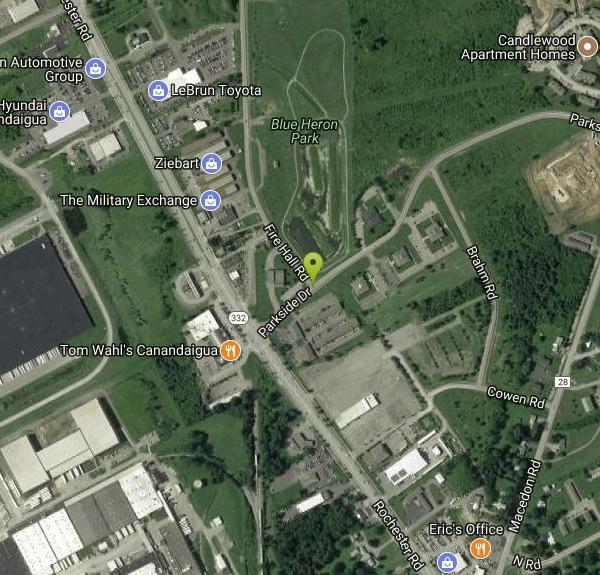 Blue Heron Park Disc Golf near Canandaigua, New York Free Arenas