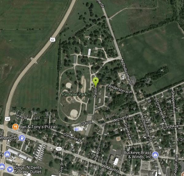 Pastime Park Disc Golf Course Disc Golf Near Plain City Ohio Free 