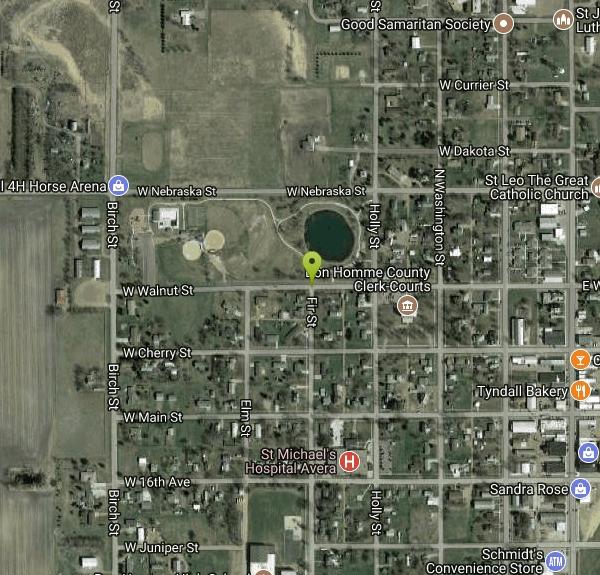 Tyndall City Park Disc Golf Course Disc Golf near Tyndall South
