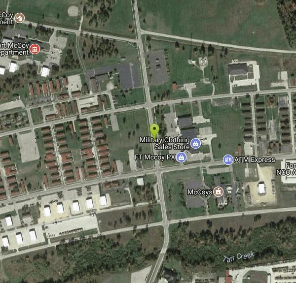 Installation Map Of Fort Mccoy Wi Camping newlineconnections