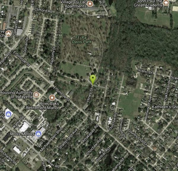 Pa Davis Disc Golf Course Disc Golf near Lafayette, Louisiana Free