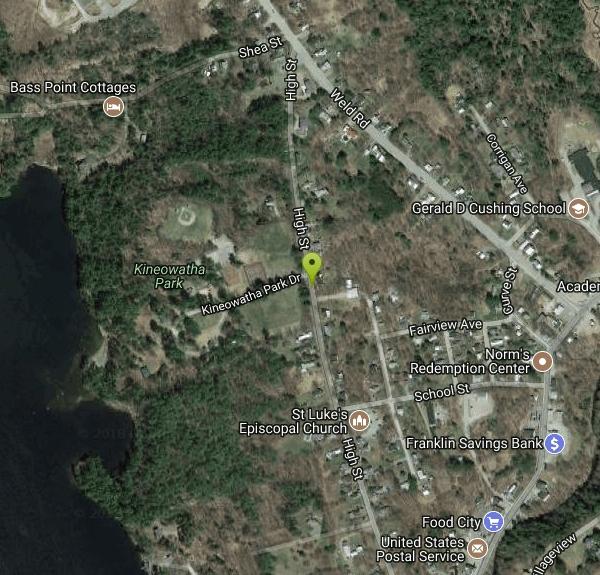 Kineowatha Park Disc Golf near Wilton, Maine Free Arenas