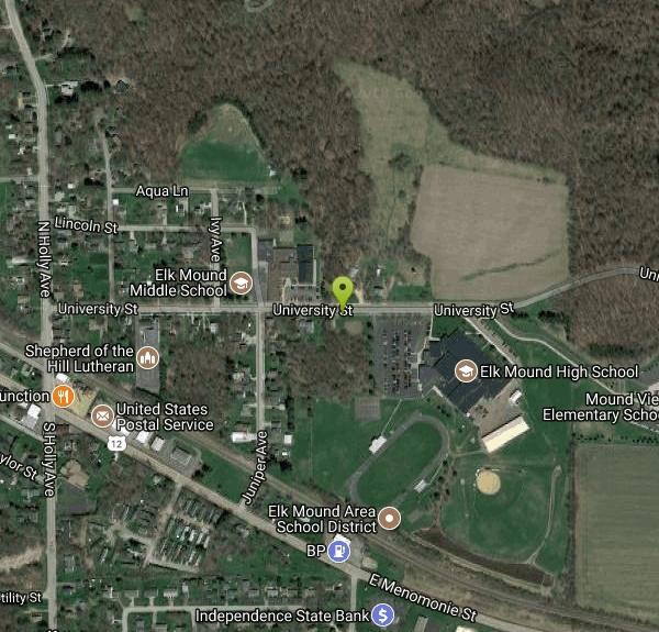 Elk Mound High School Disc Golf near Elk Mound, Wisconsin Free Arenas